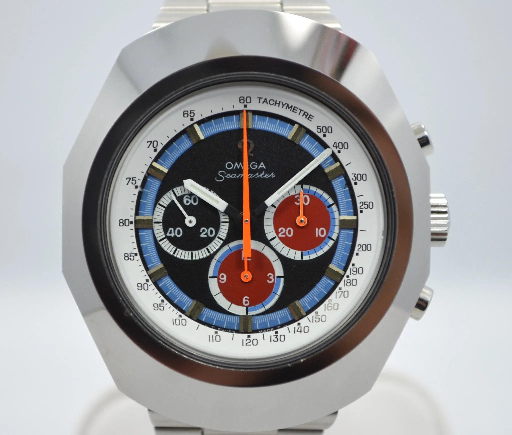 Vintage Omega Seamaster Skywalker Stainless Steel Ref. 145.023 Wristwatch