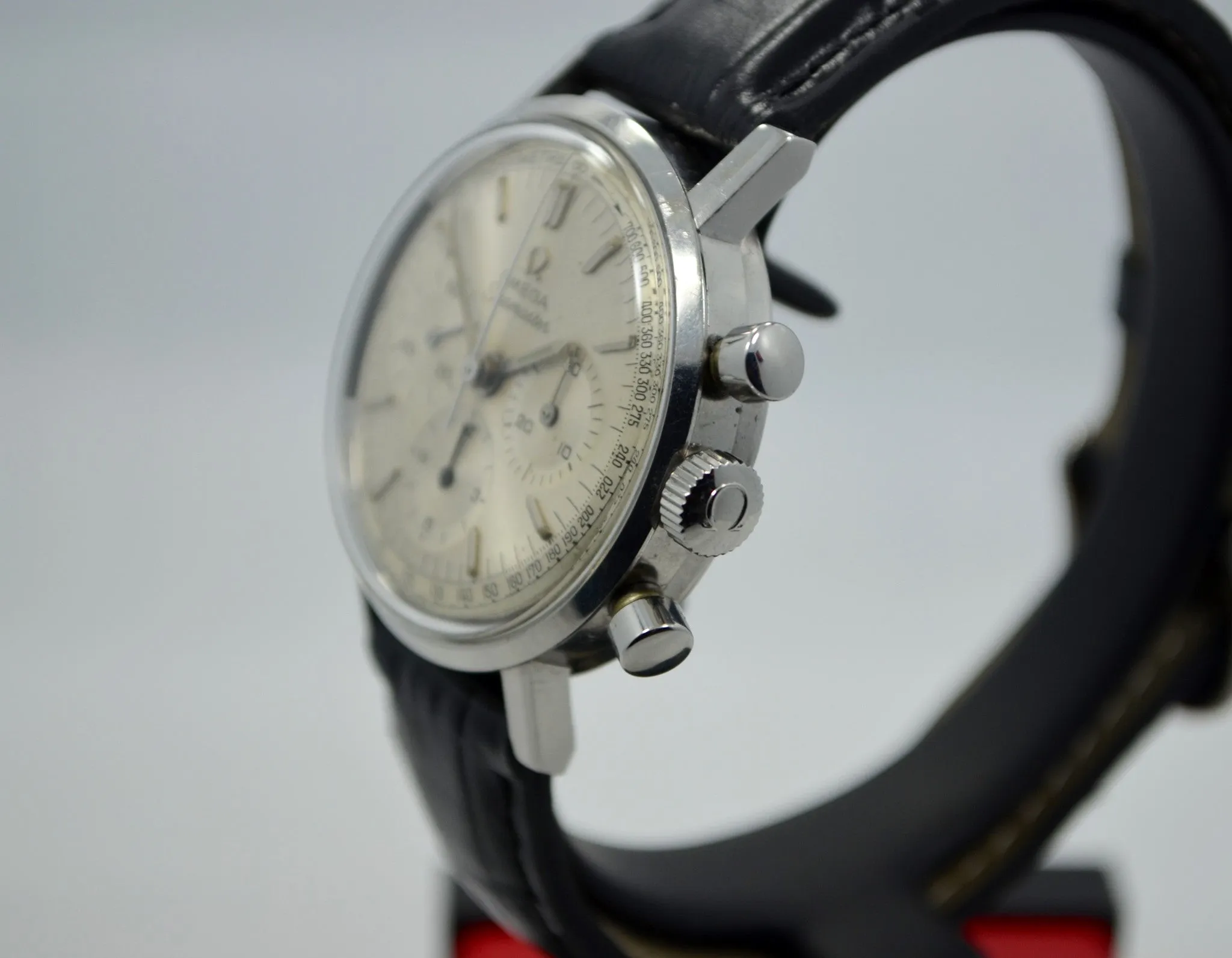 Vintage Omega Seamaster Steel Chronograph Cal. 321 144.005 1967 Watch Box Papers