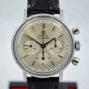 Vintage Omega Seamaster Steel Chronograph Cal. 321 144.005 1967 Watch Box Papers