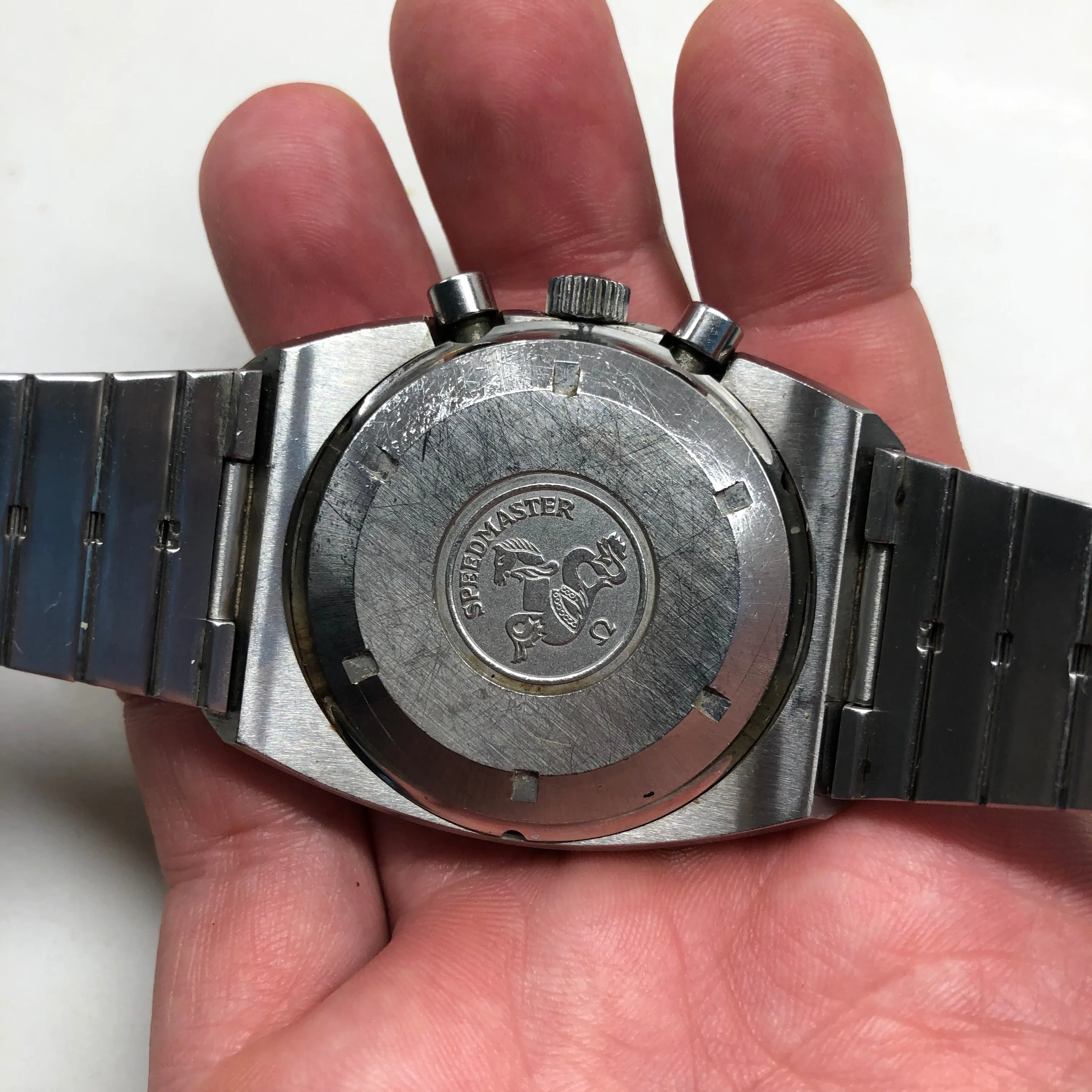 Vintage Omega Speedmaster 125 378.0801 Steel Automatic Chronograph Wristwatch