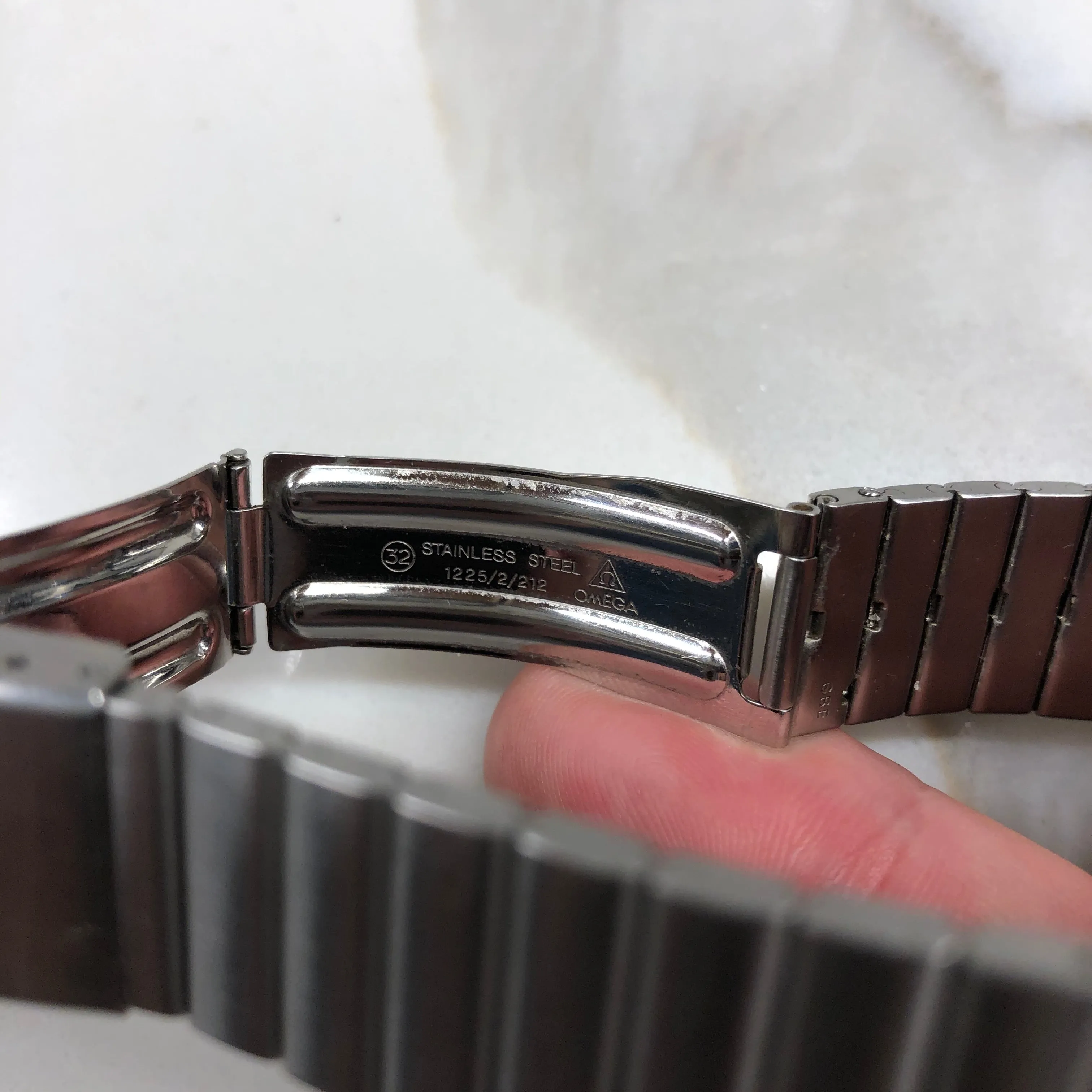 Vintage Omega Speedmaster 125 378.0801 Steel Automatic Chronograph Wristwatch