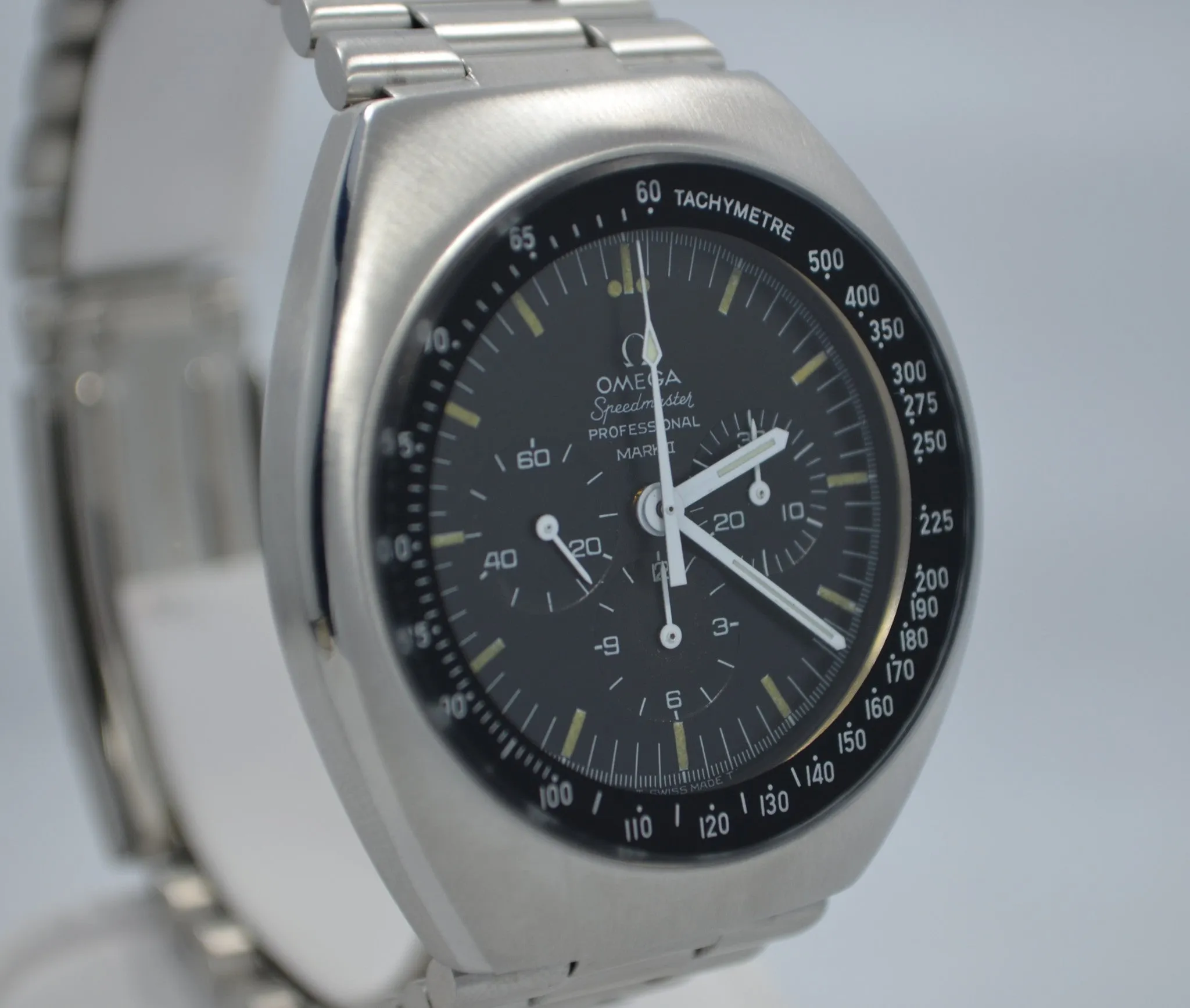Vintage Omega Speedmaster Mark II 145014 Stainless Steel Wristwatch