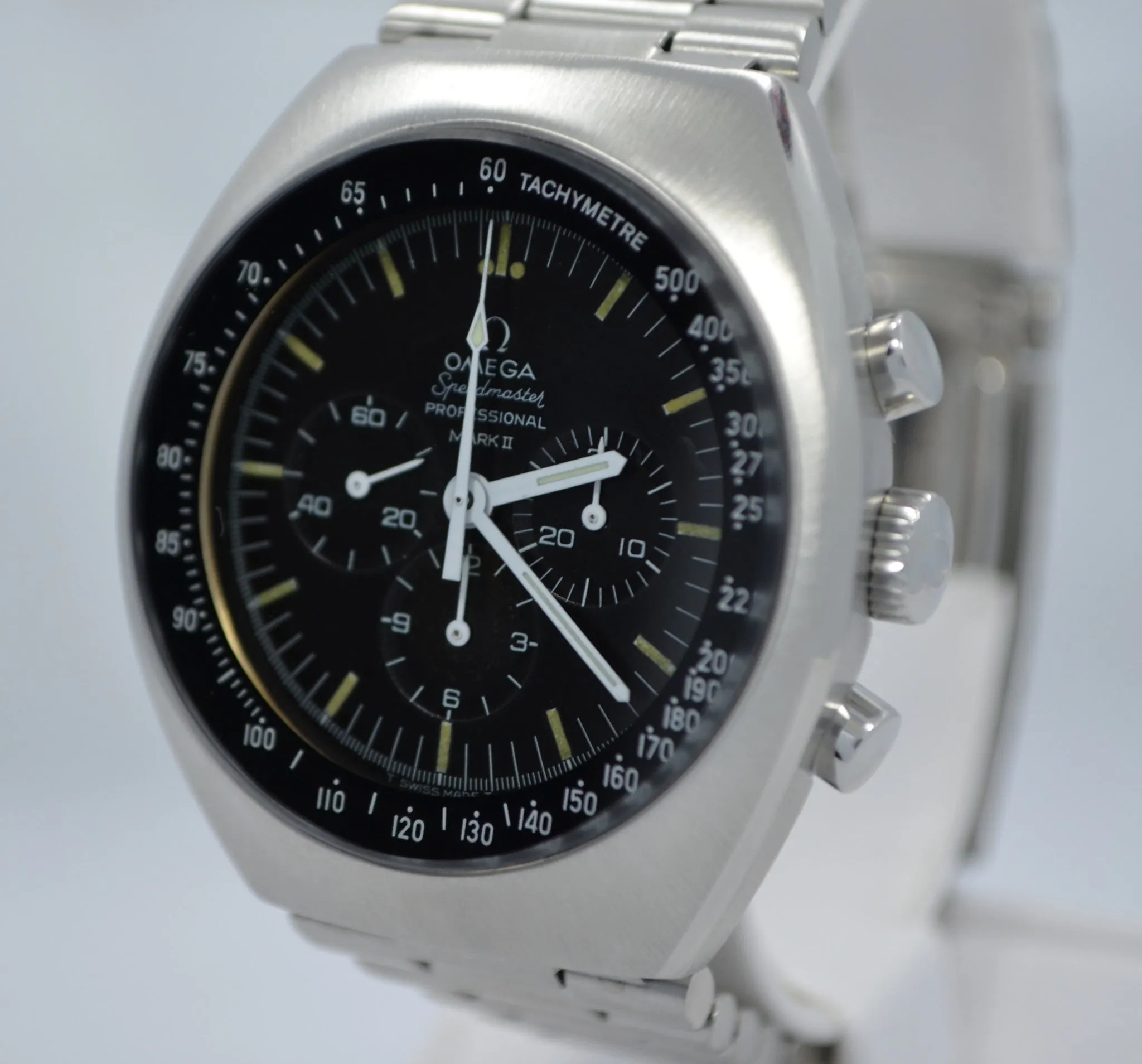Vintage Omega Speedmaster Mark II 145014 Stainless Steel Wristwatch