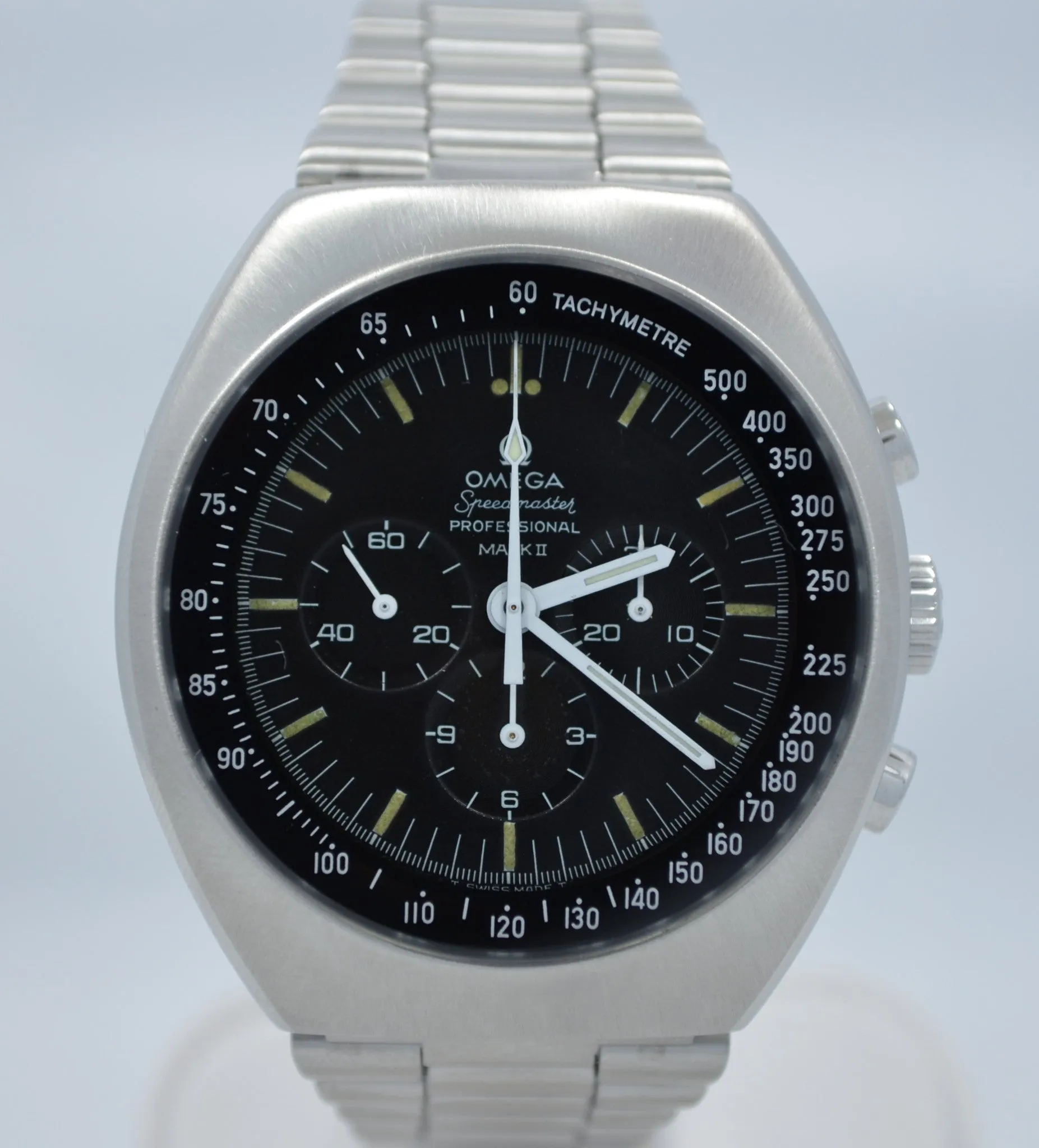 Vintage Omega Speedmaster Mark II 145014 Stainless Steel Wristwatch