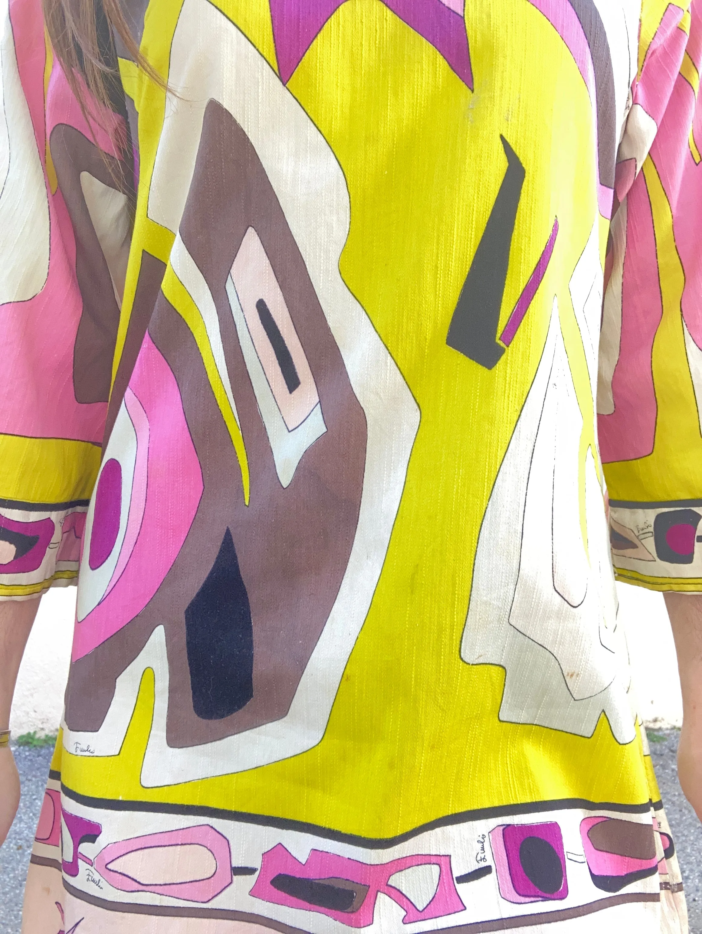 Vintage Pucci Shift Mini Dress