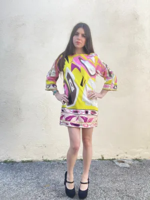 Vintage Pucci Shift Mini Dress