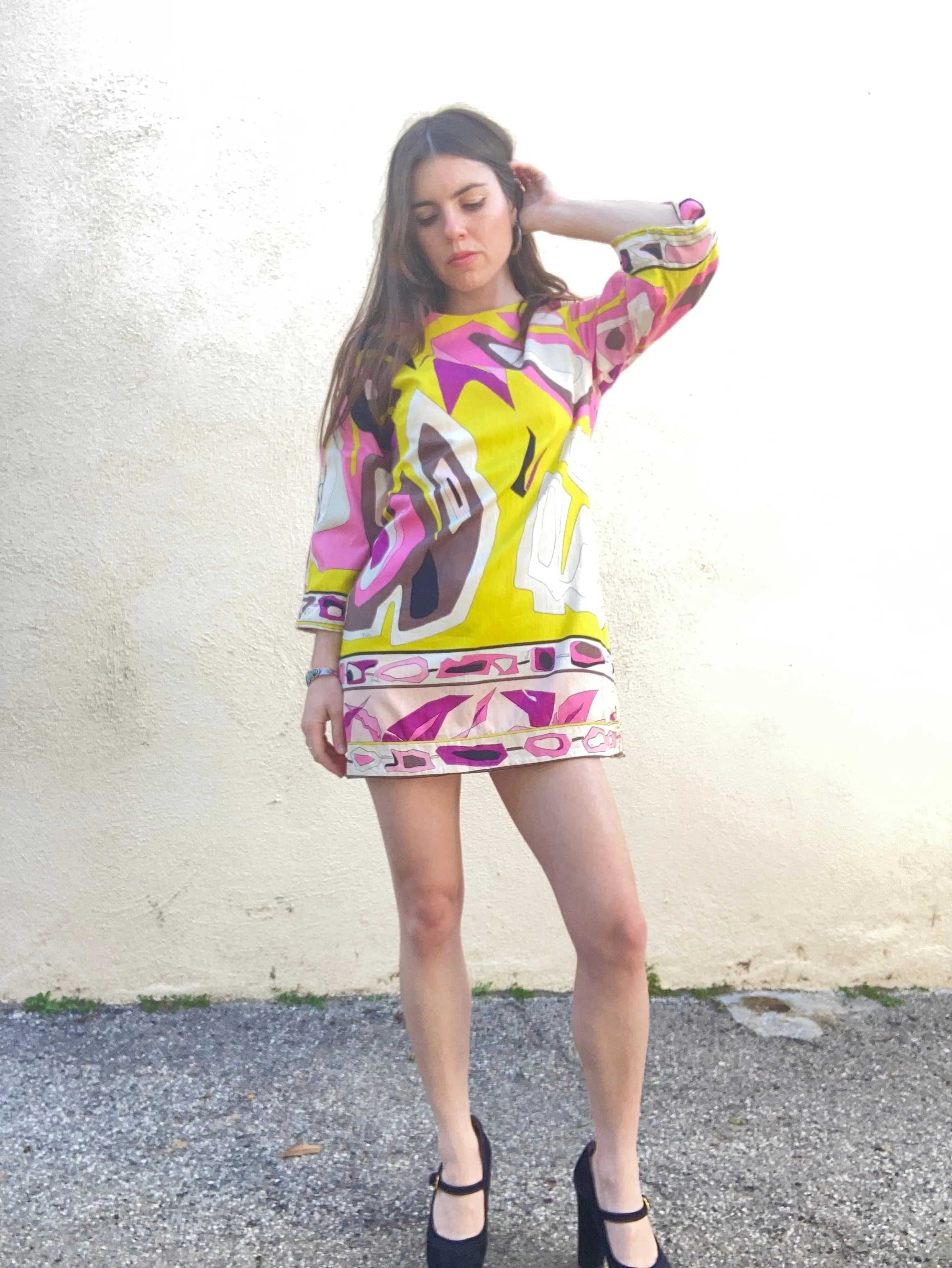 Vintage Pucci Shift Mini Dress