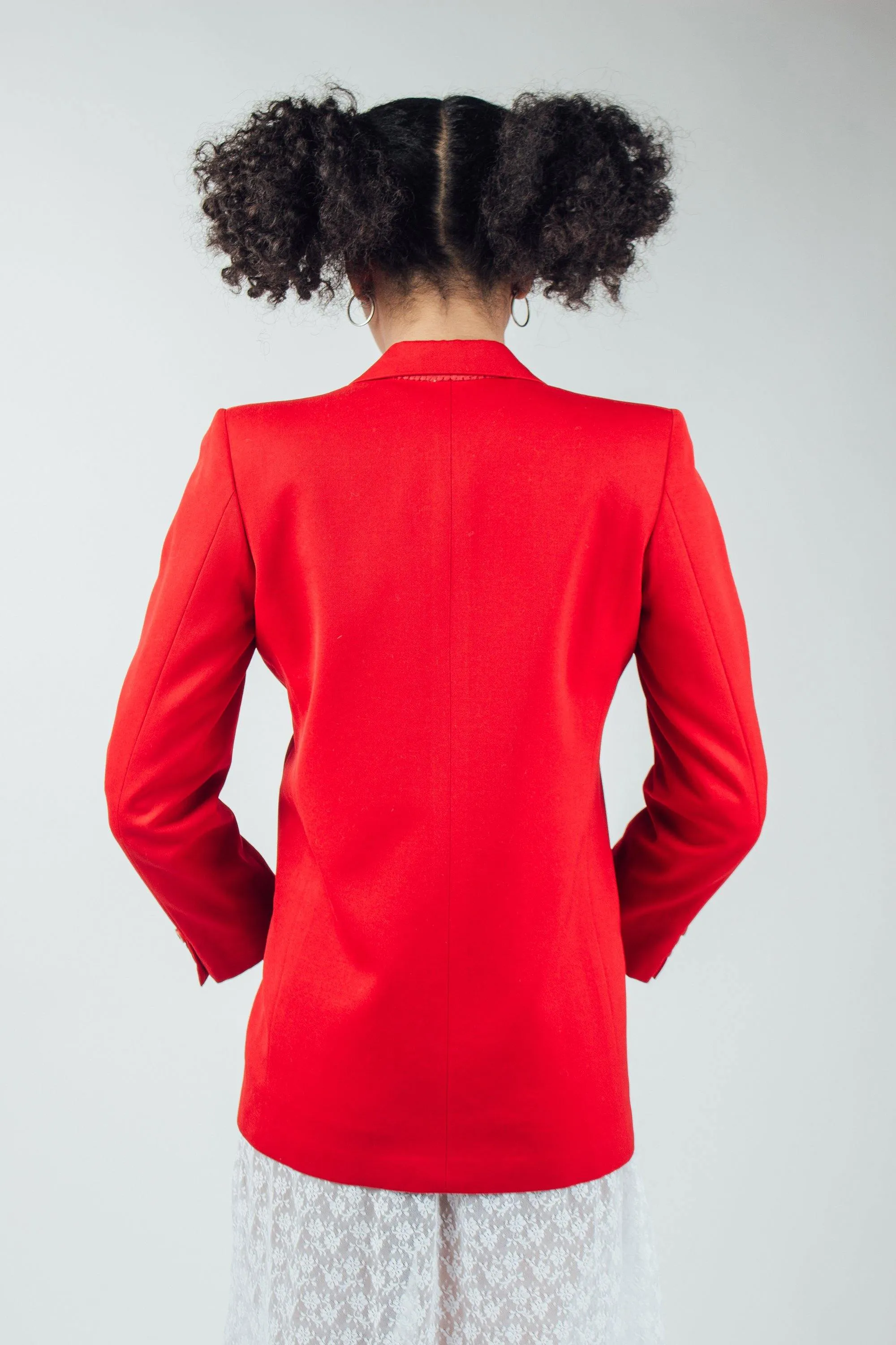 Vintage Red Blazer