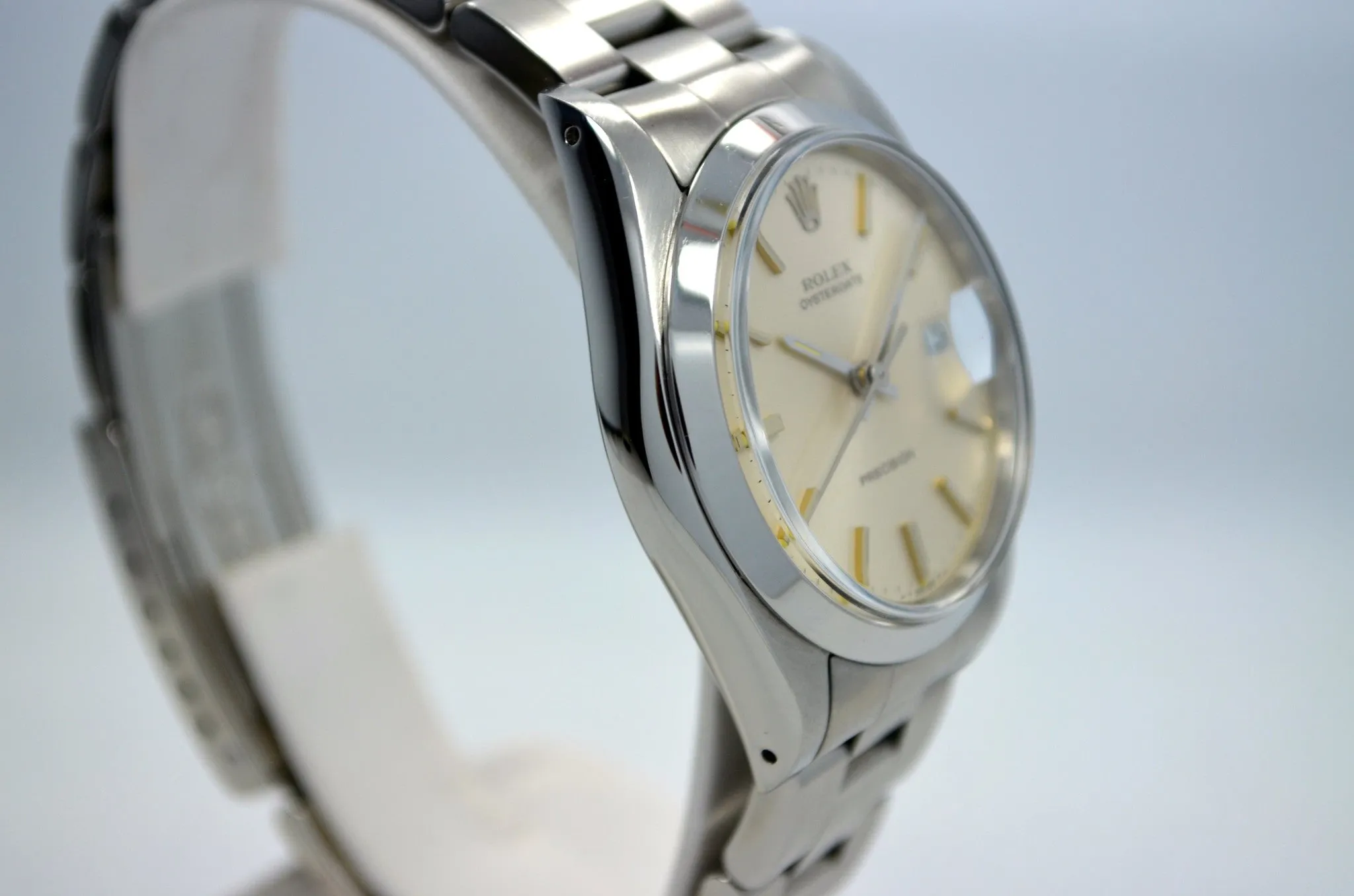 Vintage Rolex 6694 Oysterdate Stainless Steel Wristwatch Circa 1983 8 Mil Serial