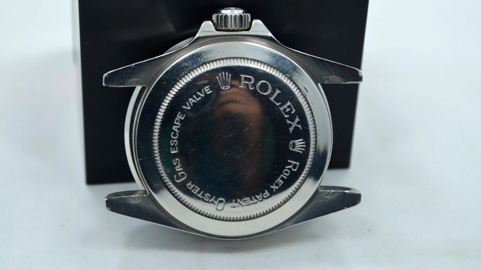 Vintage Rolex Double Red Sea Dweller Mark IV Automatic Watch Box Papers 1977