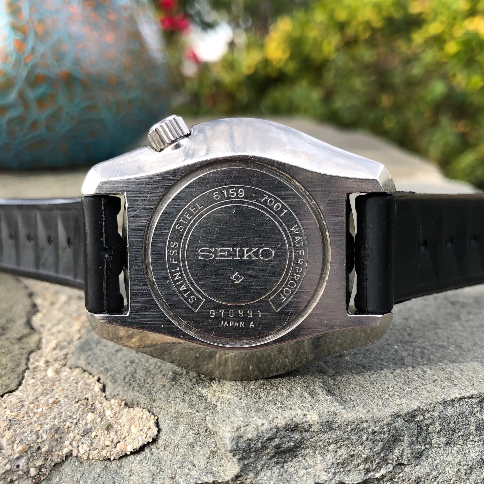 Vintage Seiko Professional 6159-7001 Diver 300 Hi-Beat Steel Automatic 44mm Wristwatch