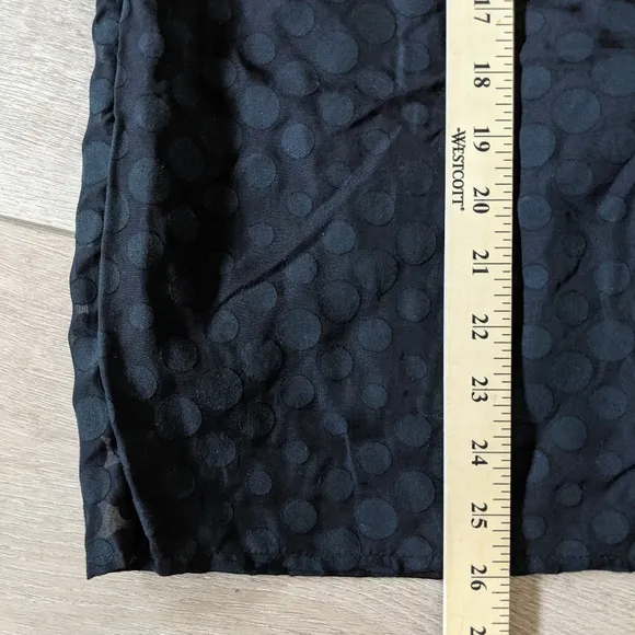 Vintage Sheer Fully Lined Polkadot Romantic Strapless Dress Sweetheart Neckline