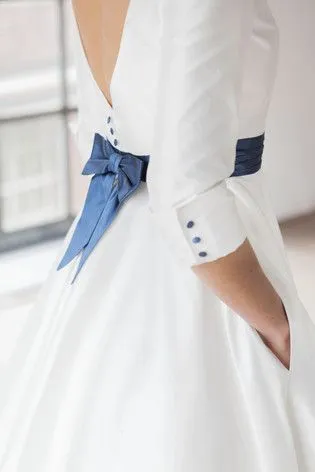 Vintage Short Length Half Sleeve Wedding Dress