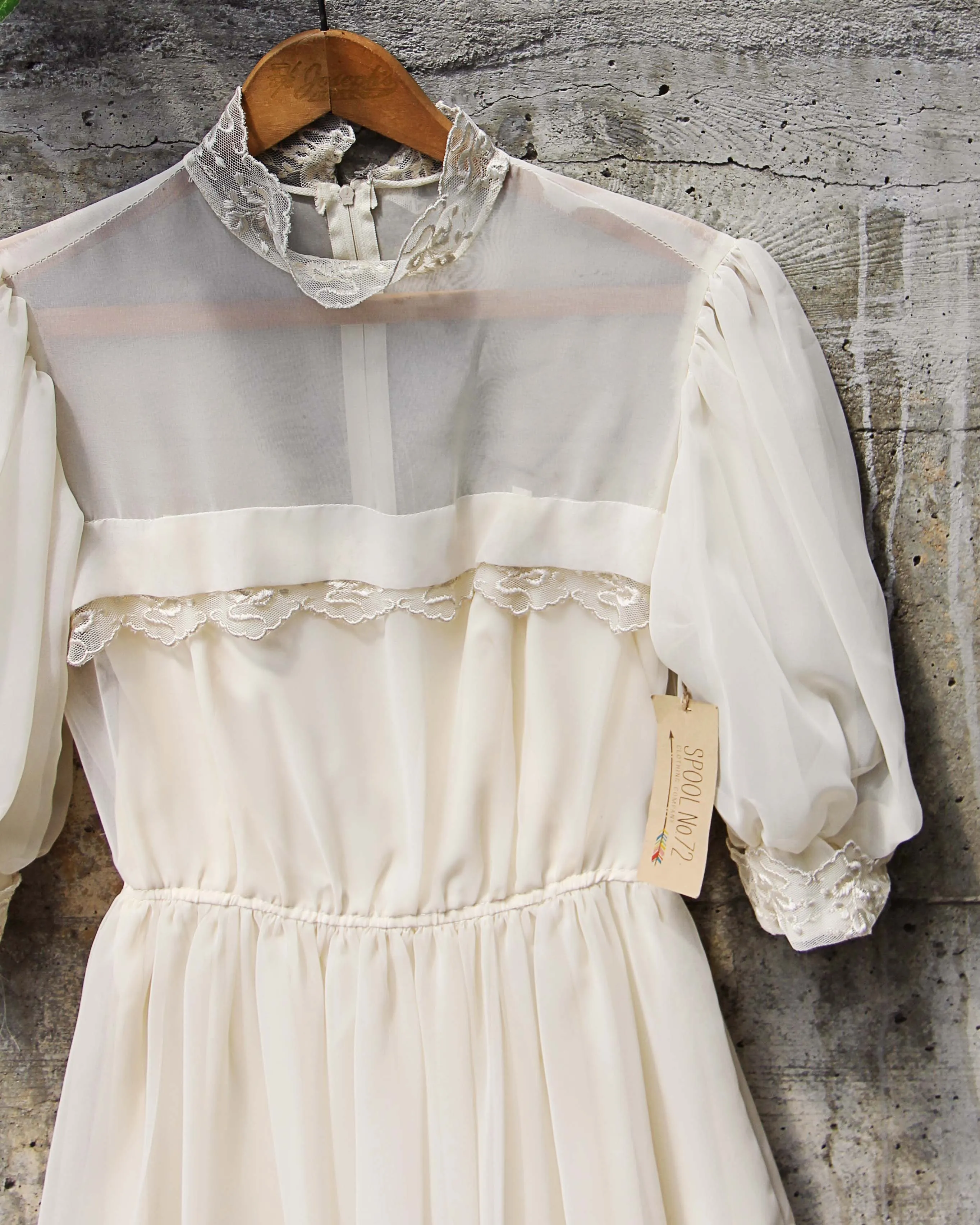 Vintage Sweet Chiffon Dress