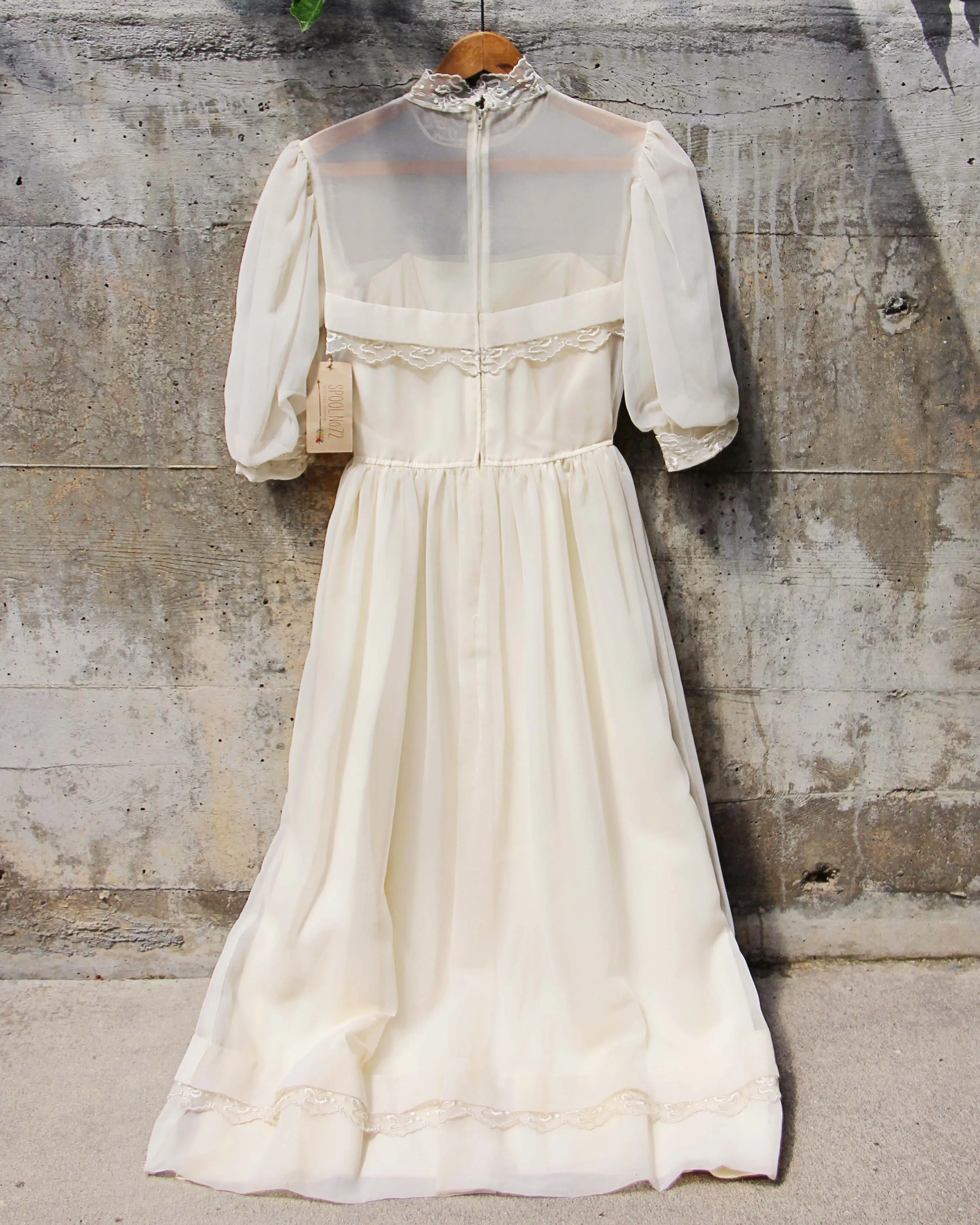 Vintage Sweet Chiffon Dress