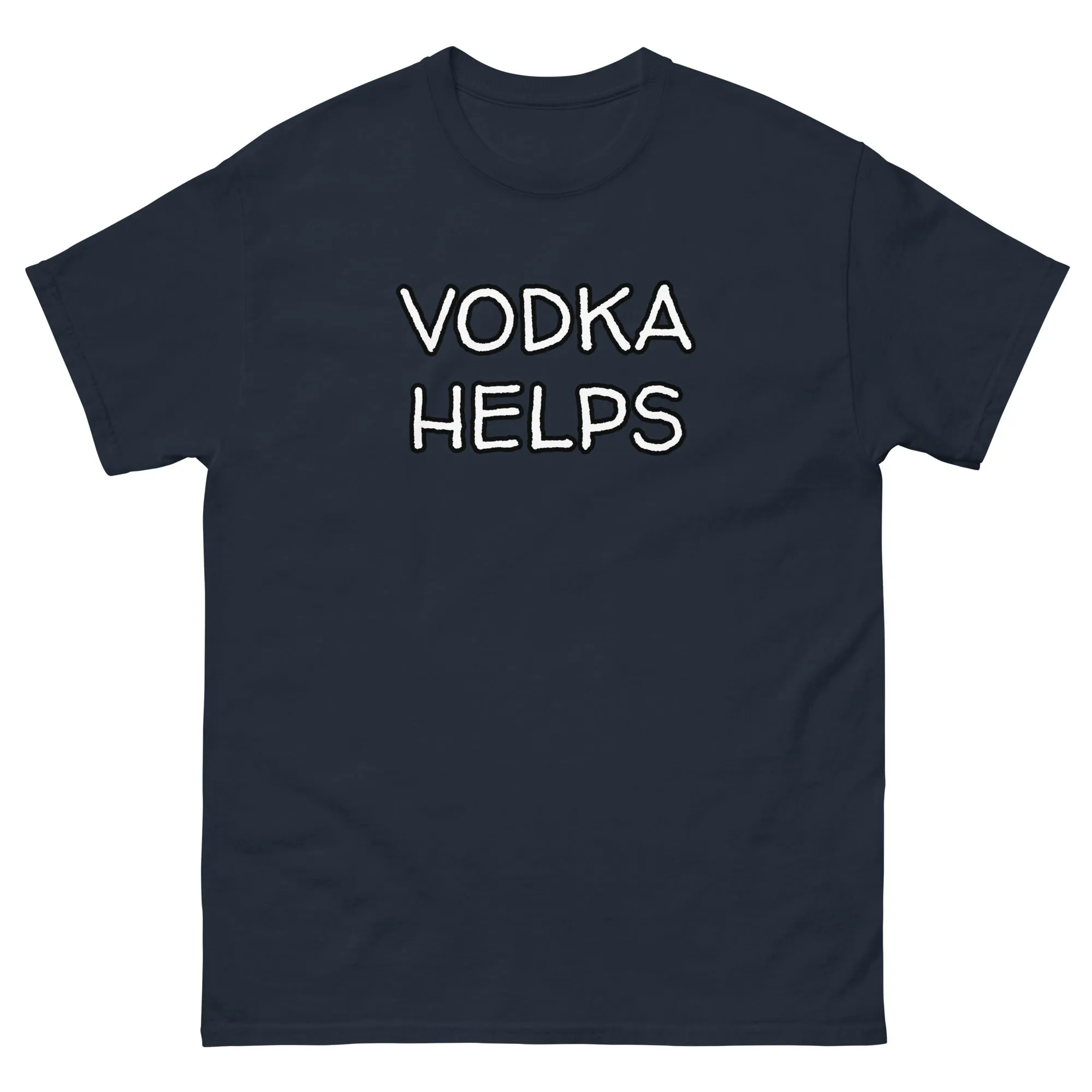Vodka Helps Men's classic tee