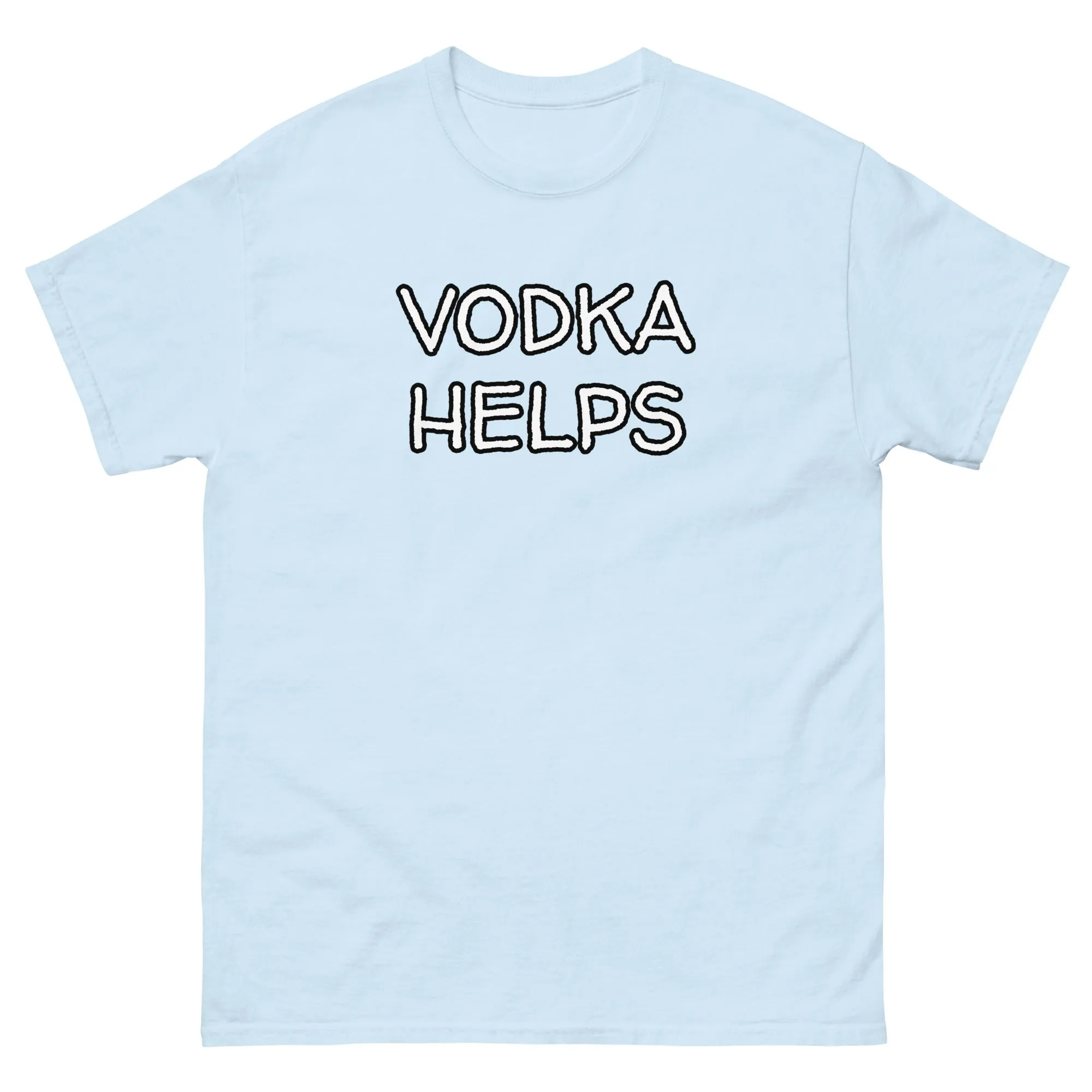 Vodka Helps Men's classic tee