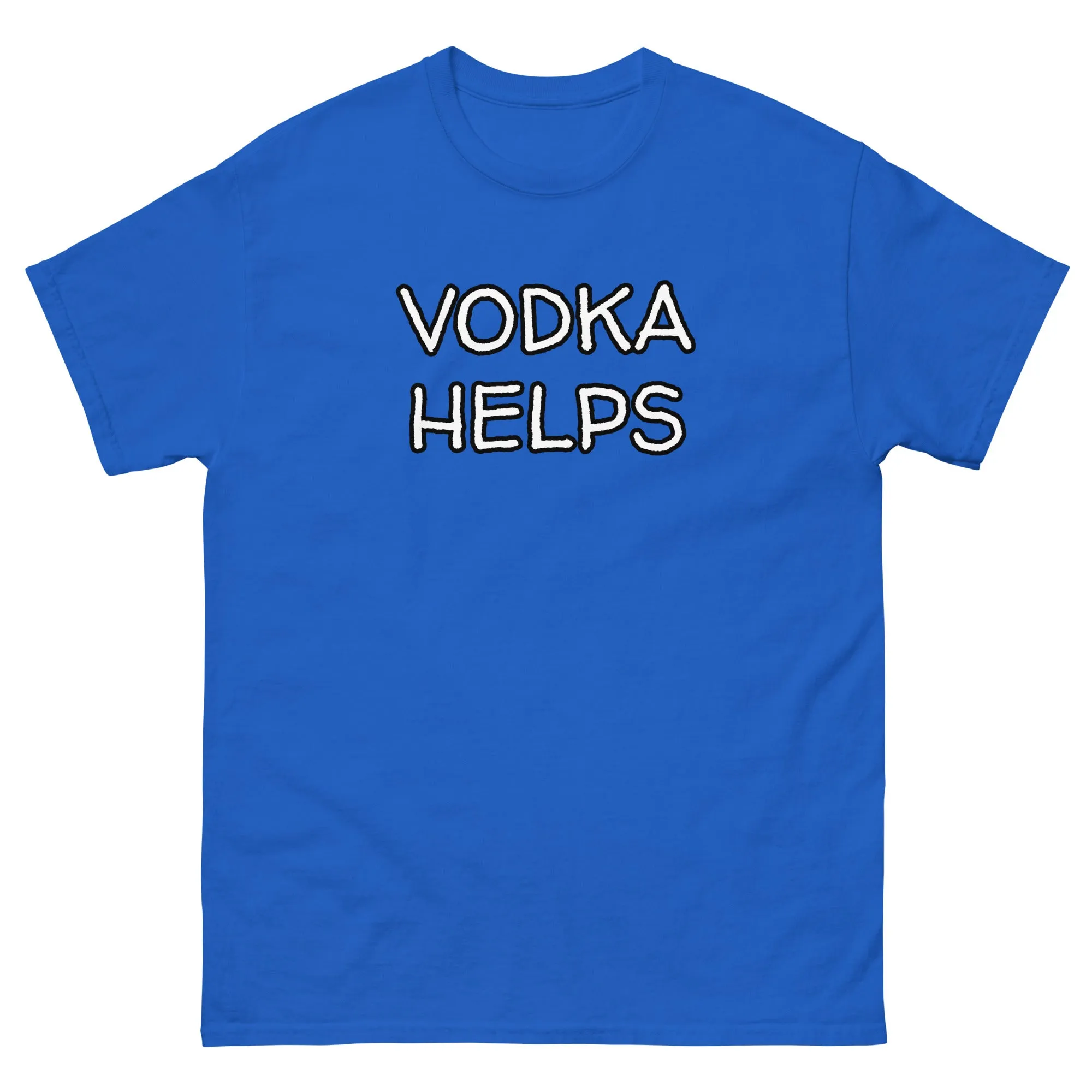 Vodka Helps Men's classic tee