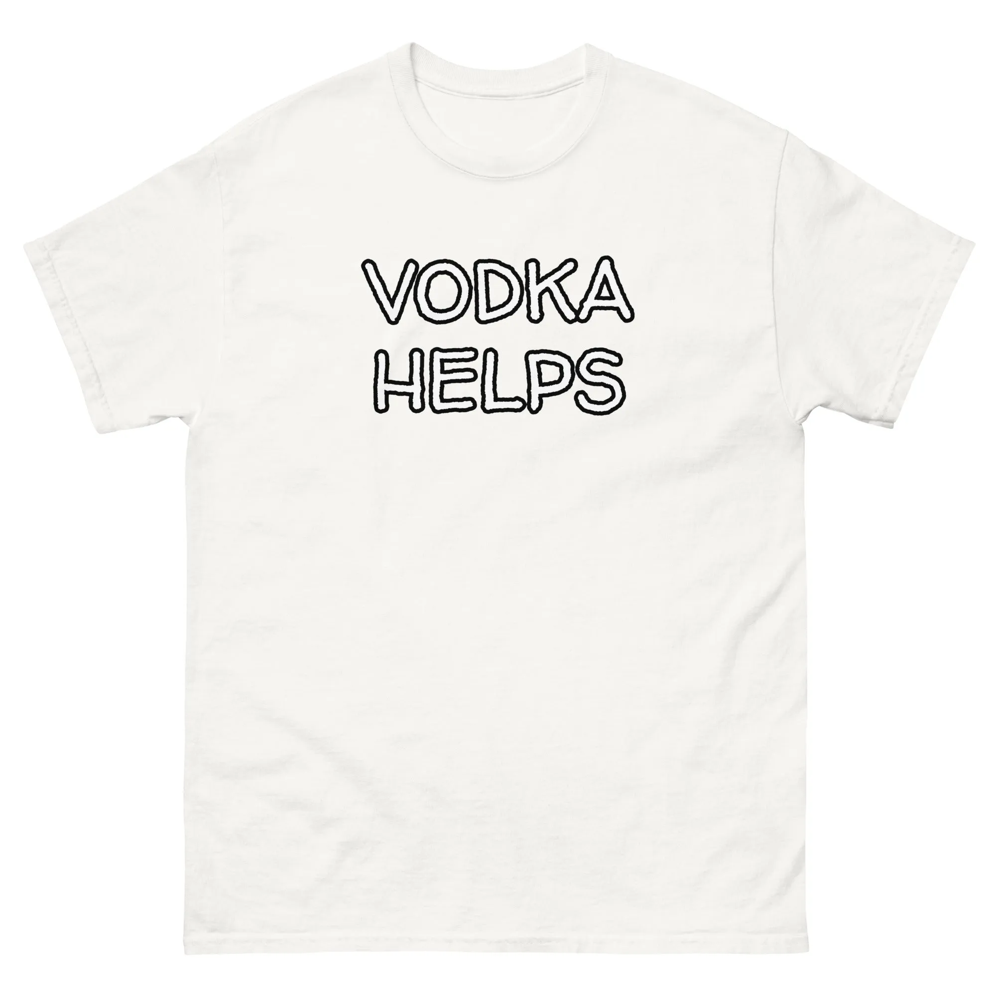 Vodka Helps Men's classic tee