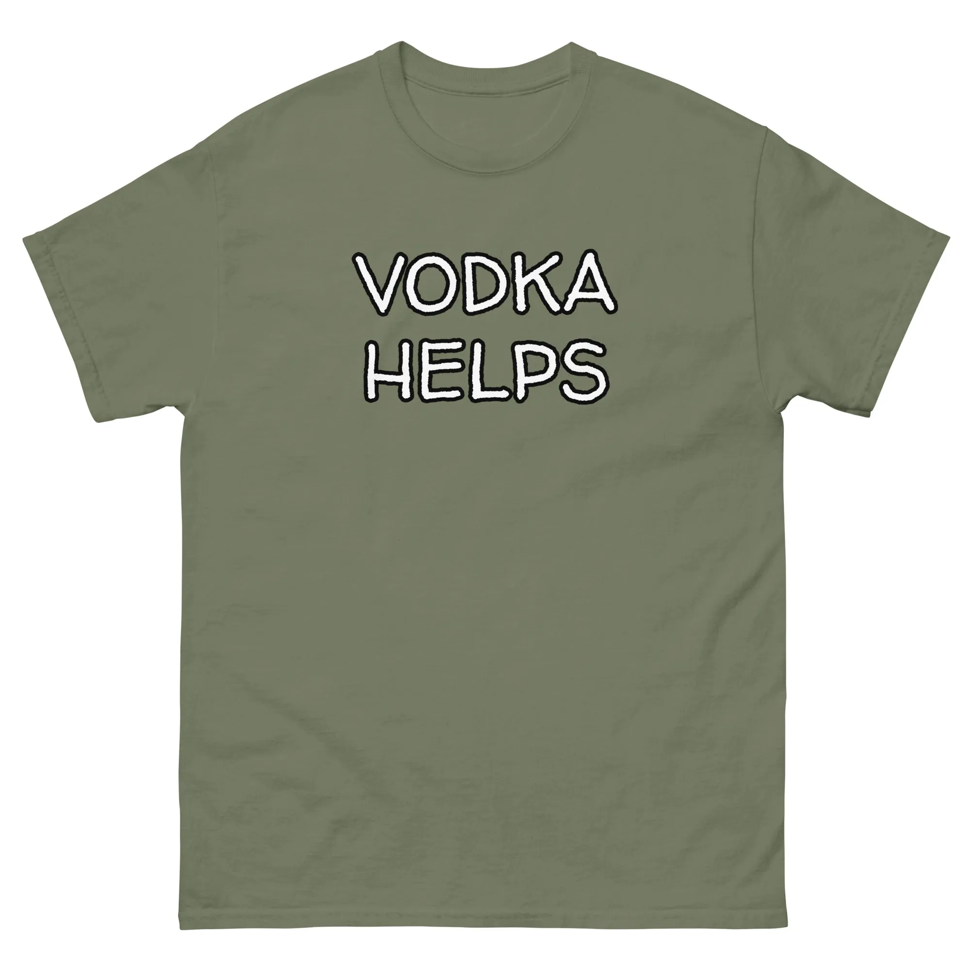 Vodka Helps Men's classic tee
