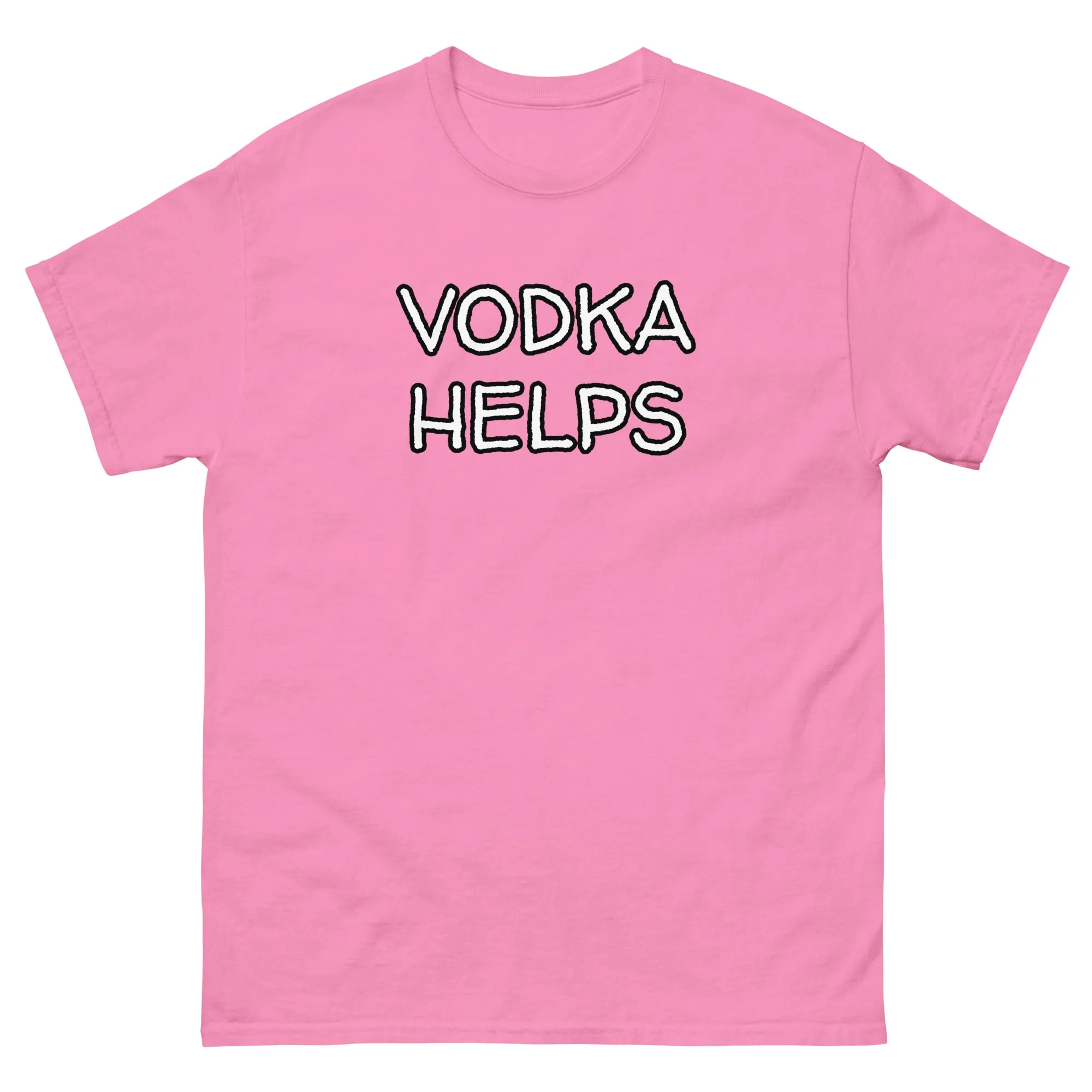 Vodka Helps Men's classic tee