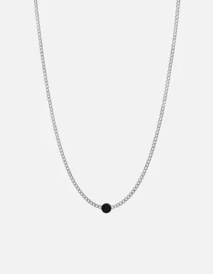 Volcan Type Chain Necklace, Sterling Silver