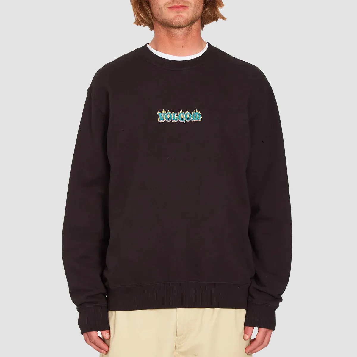 Volcom Alstone Crew Sweat Black