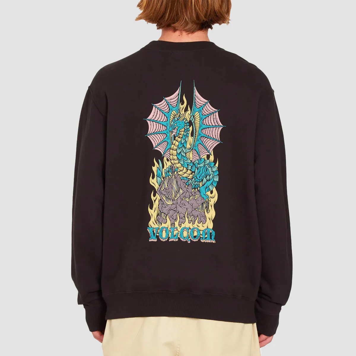 Volcom Alstone Crew Sweat Black