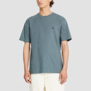 Volcom Circle Blanks HTH T-Shirt Dark Slate