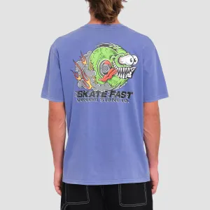 Volcom Crazee Wheel PW T-Shirt Ballpoint Blue