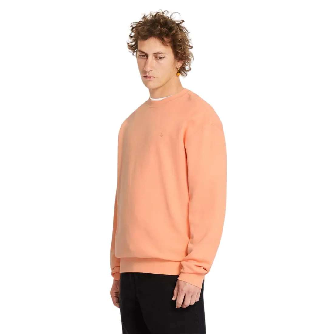 Volcom Single Stone Crew - Pale Peach
