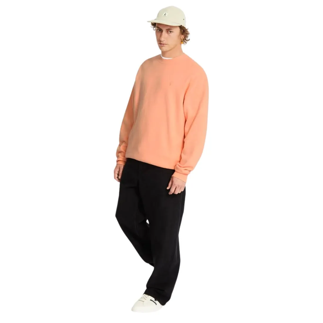 Volcom Single Stone Crew - Pale Peach
