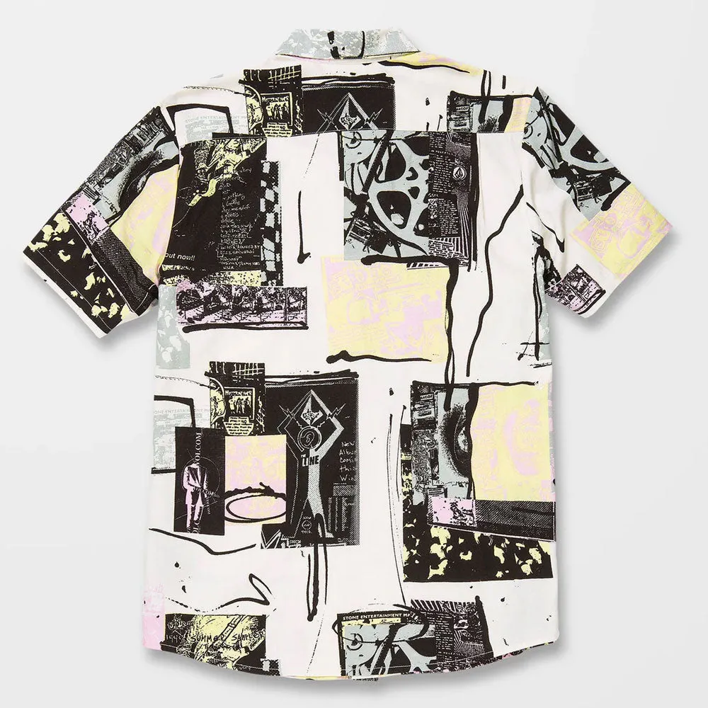 Volcom V Entertainment Short Sleeved Shirt - Whitecap Grey