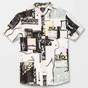 Volcom V Entertainment Short Sleeved Shirt - Whitecap Grey
