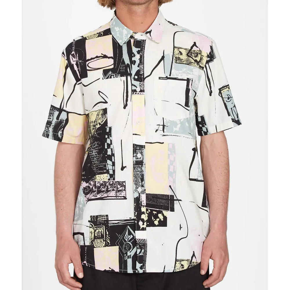 Volcom V Entertainment Short Sleeved Shirt - Whitecap Grey
