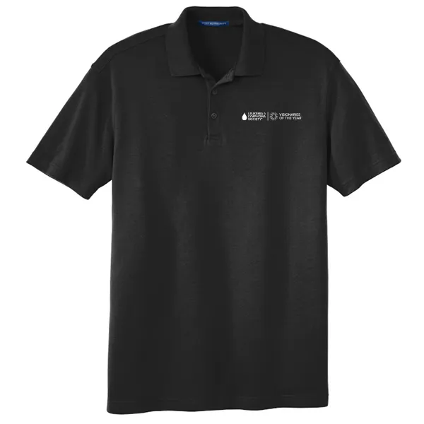VOY - Port Authority Silk Touch Interlock Performance Polo
