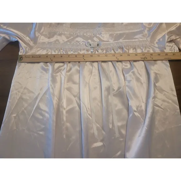 VTG Priamo Very Fitting Blush Four Poster Gown Dress Medium NWT $180 READ