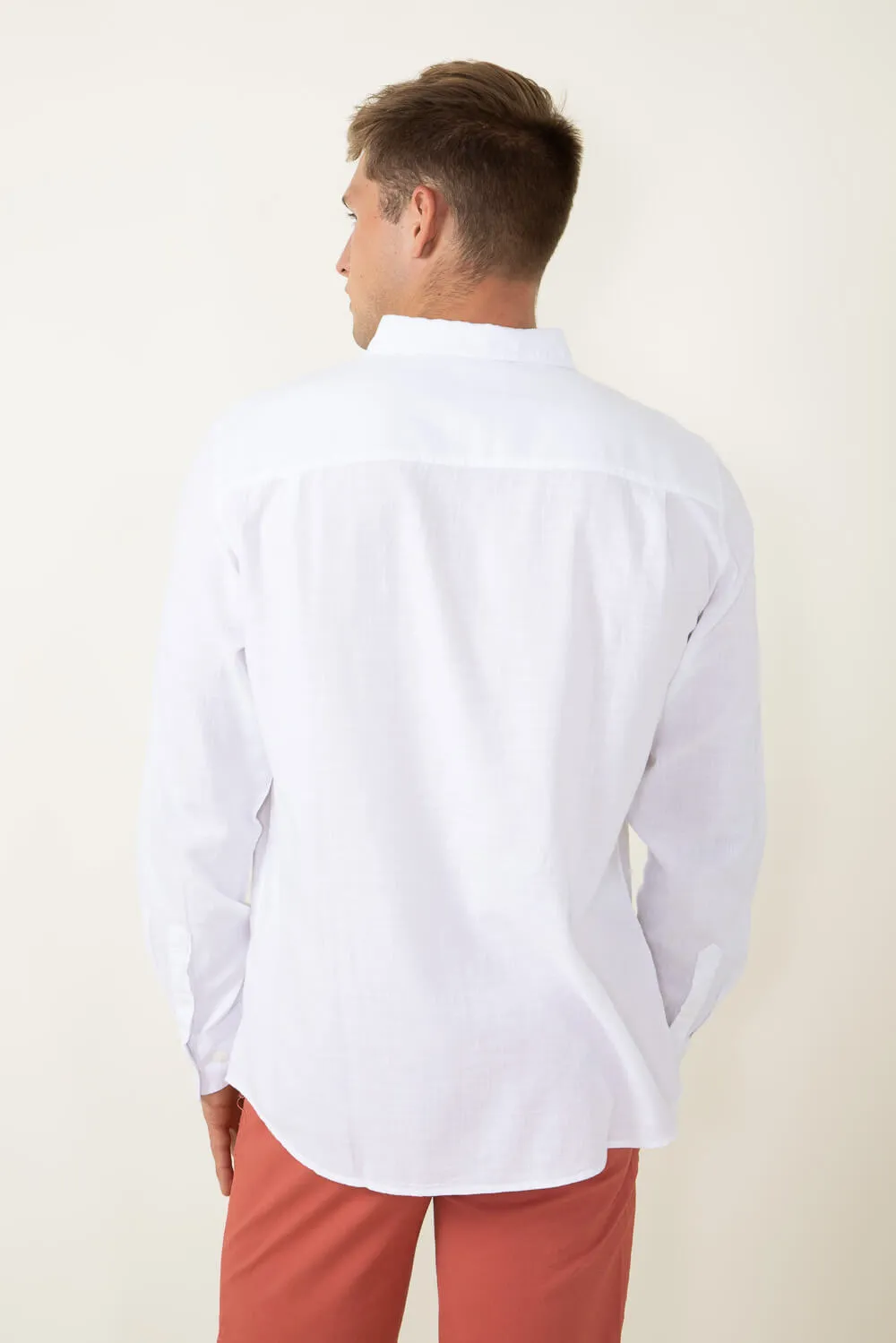 Weatherproof Vintage Country Twill Shirt for Men in White | S2585503GK-WHITE