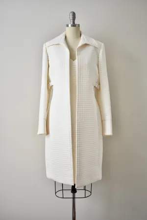 White Anne Klein Dress and Jacket Suit