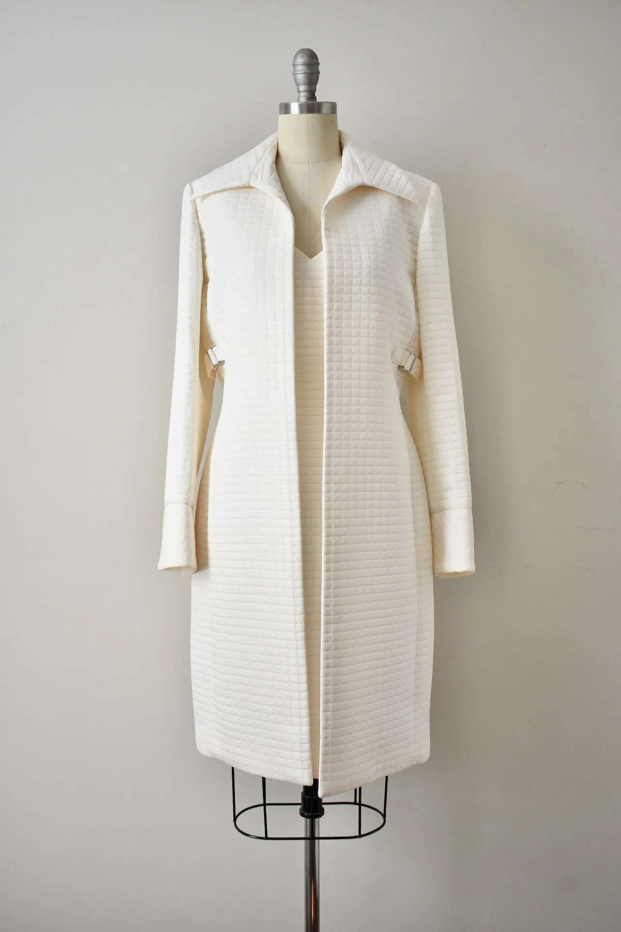 White Anne Klein Dress and Jacket Suit