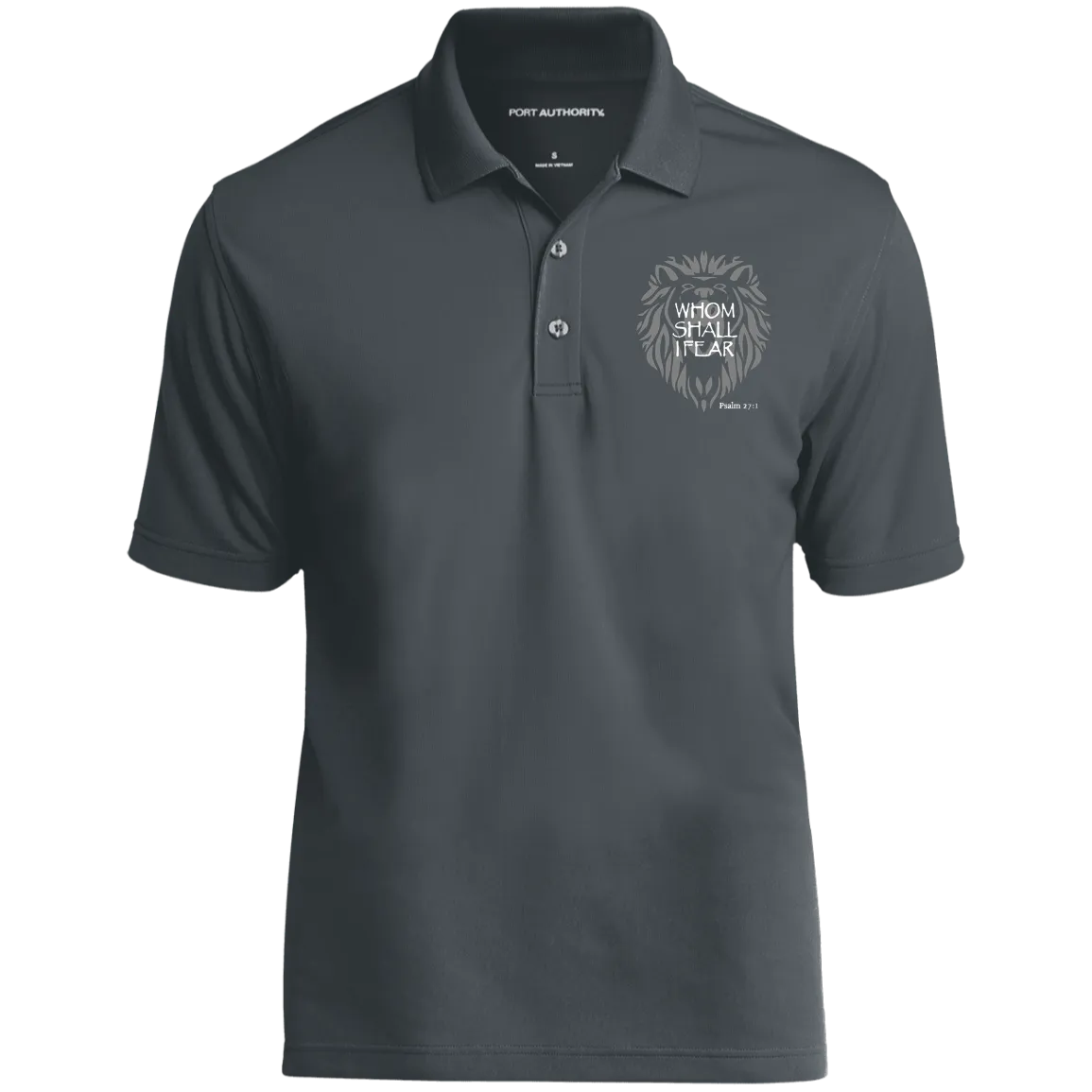Whom Shall I Fear Men’s Dry Zone UV Micro-Mesh Polo