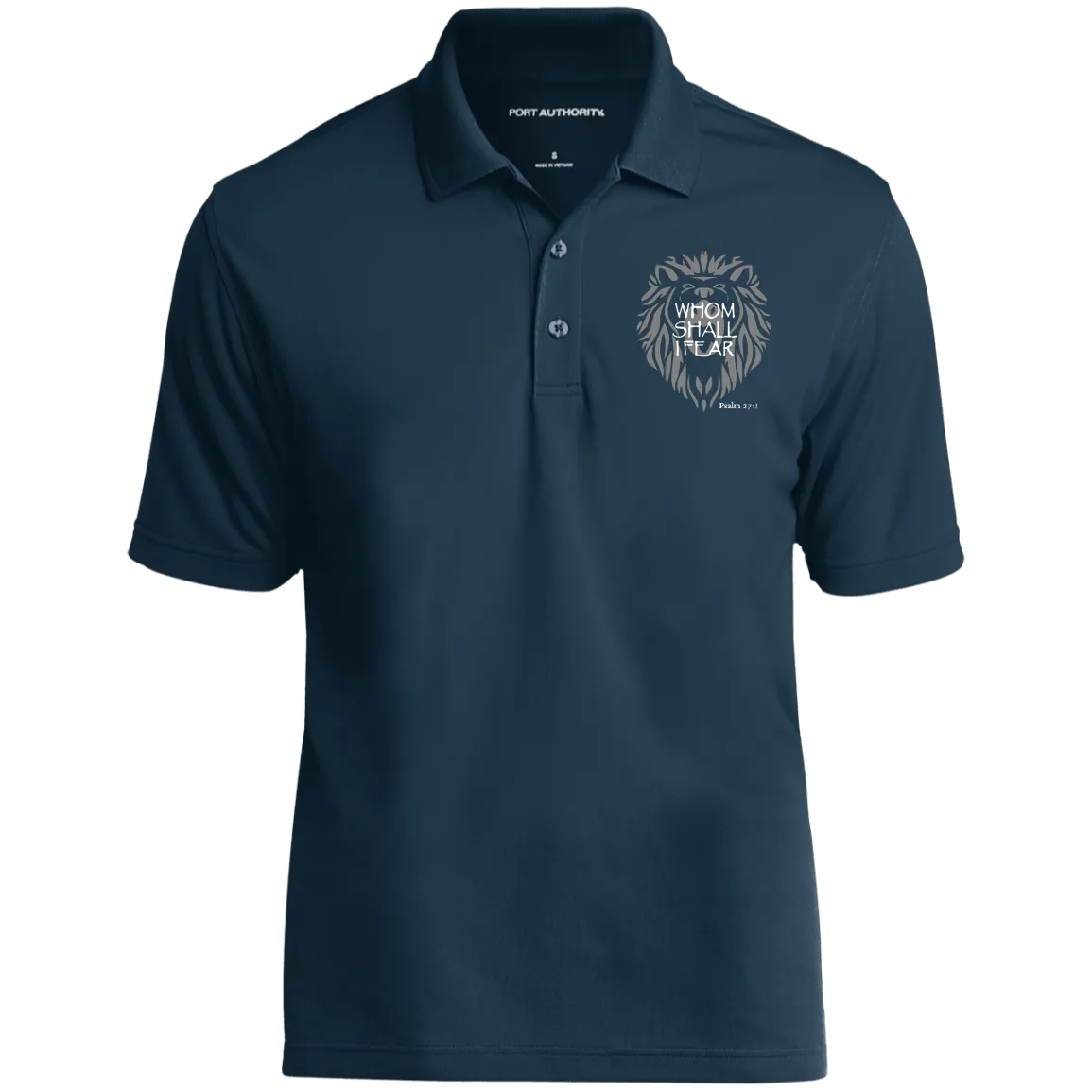 Whom Shall I Fear Men’s Dry Zone UV Micro-Mesh Polo