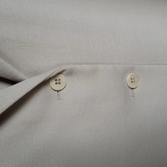 Wilfred Beige Button-Up Lightweight Jacket  Blazer 2XS