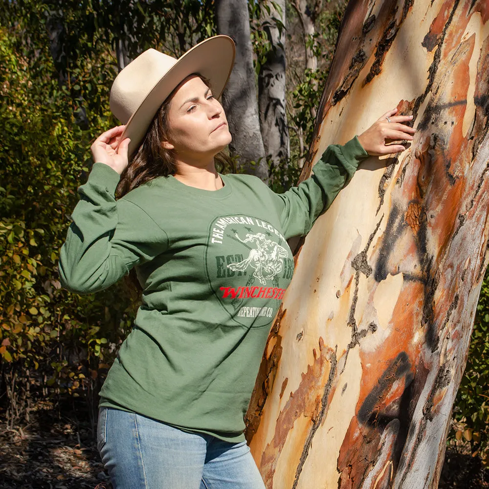 Winchester Classic - Repeating Rider Legend -  Long Sleeve T-Shirt