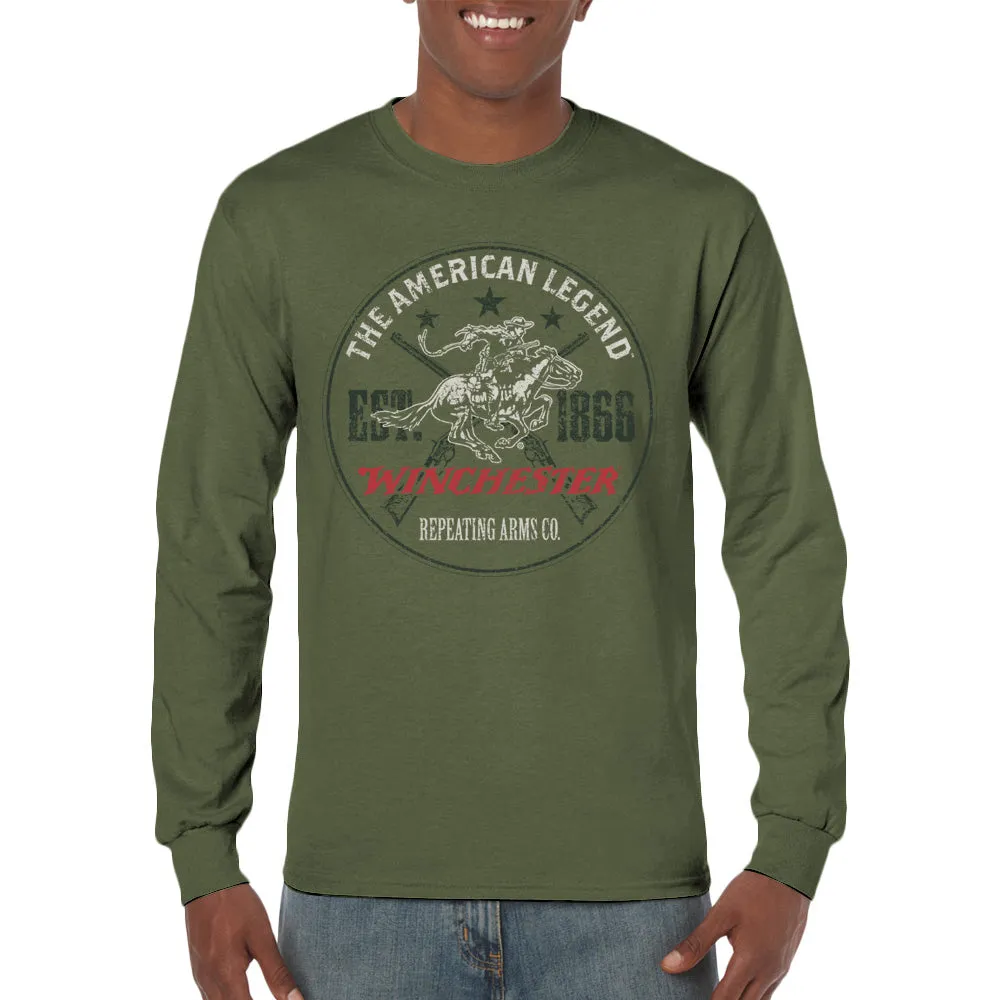 Winchester Classic - Repeating Rider Legend -  Long Sleeve T-Shirt