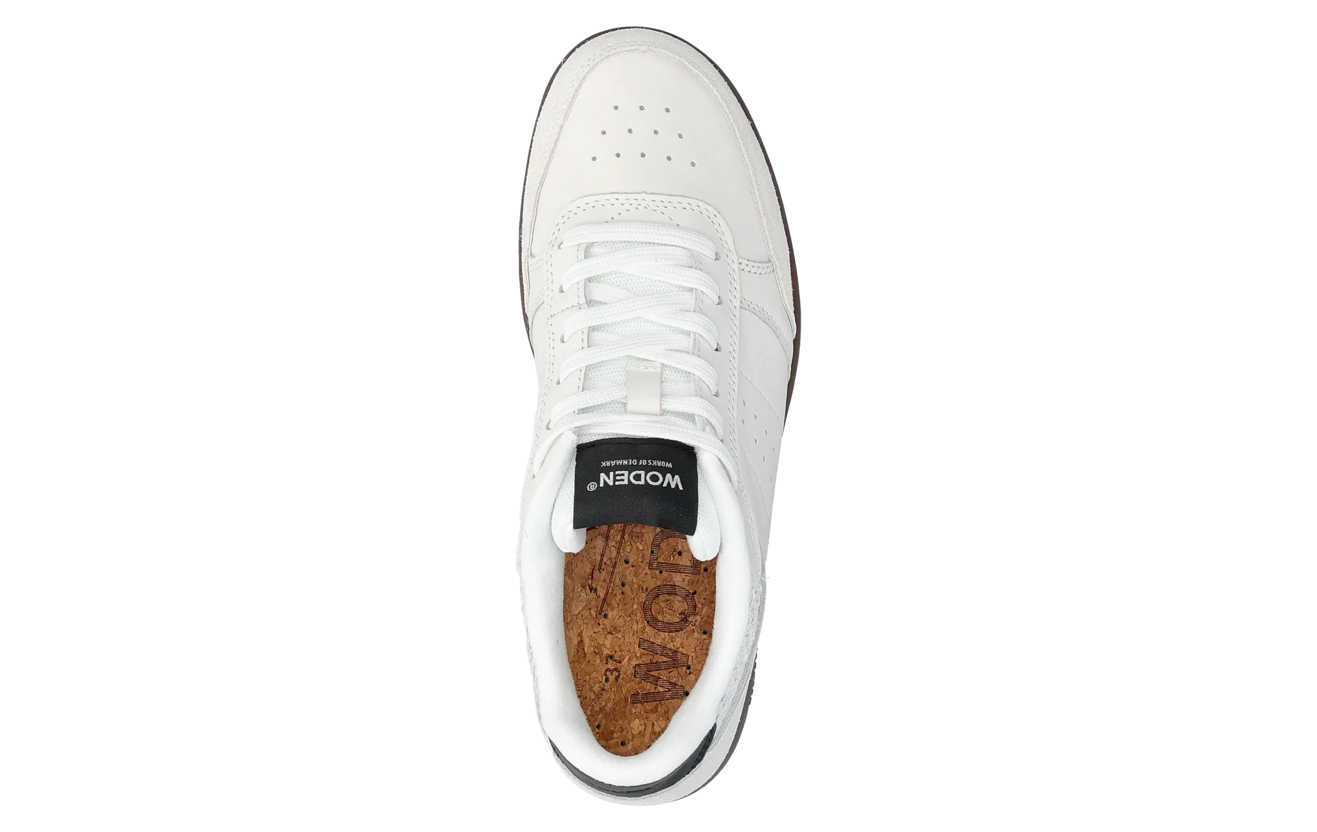 Woden Sneakers Bjork Mix - Blanc De Blanc/Black