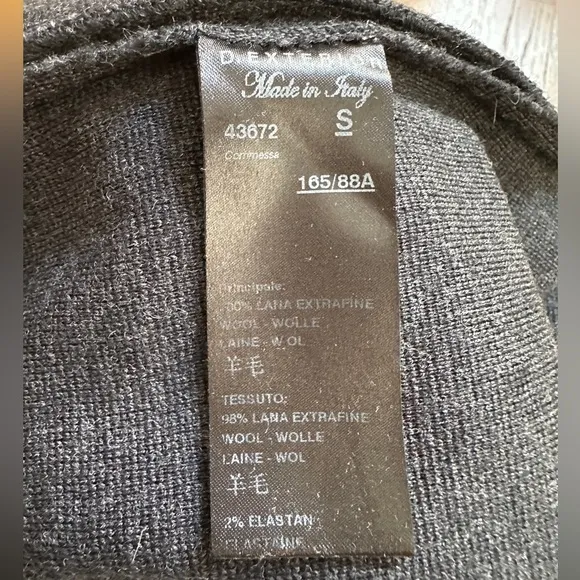 Wool vintage dress