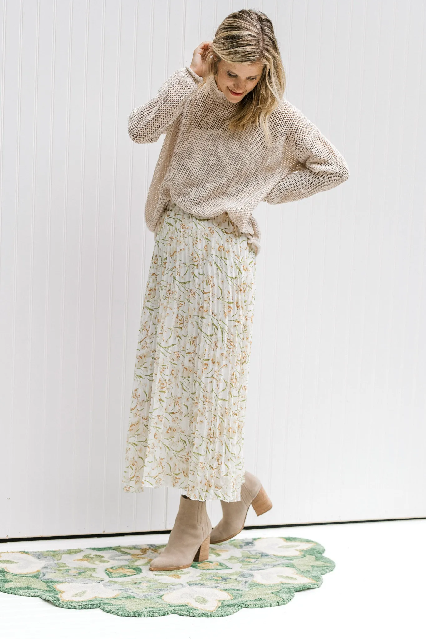 X Open Weave Sweater