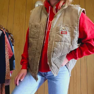 Y2K Super Thrashed Dickies Vest (XL)