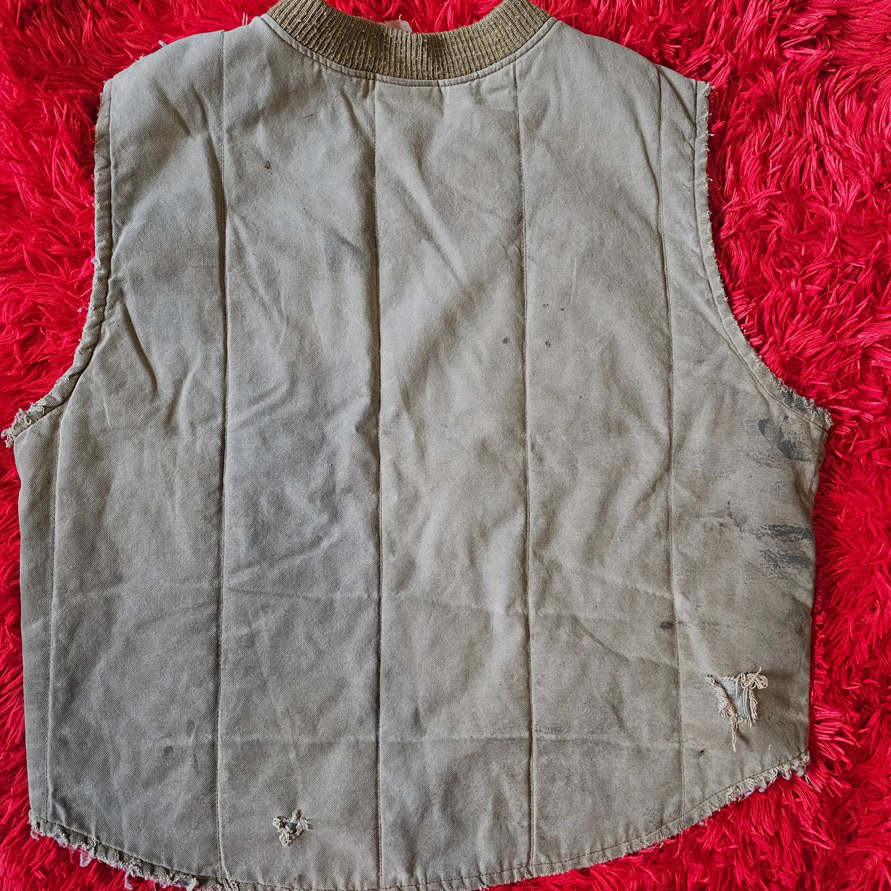 Y2K Super Thrashed Dickies Vest (XL)